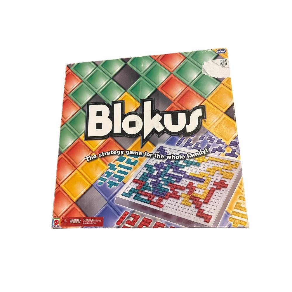 Mensa Award Winning Blokus Educational Strategy Game - 100% Complete GUC